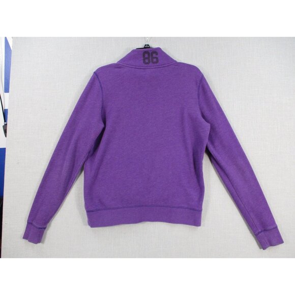 Victorias Secret Pink Womens Purple Pullover Sweatshirt M - Picture 8 of 9